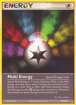 Multi Energy  - Holofoil Power Keepers - Rare-1