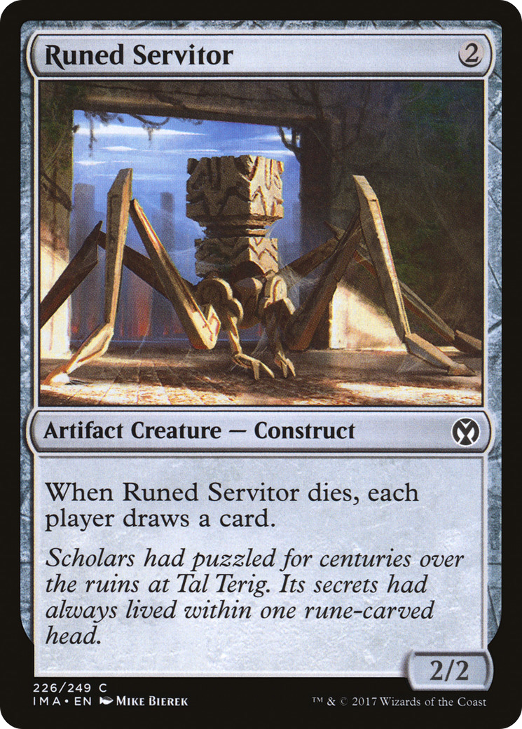 Runed Servitor [Iconic Masters]-1