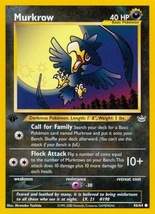 Murkrow (46/64) [Neo Revelation Unlimited]-1