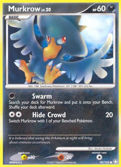Murkrow (90/123) [Diamond & Pearl: Mysterious Treasures]-1