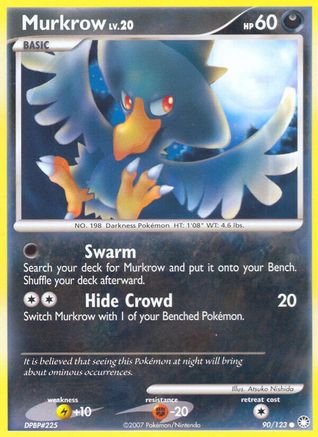 Murkrow (90/123) [Diamond & Pearl: Mysterious Treasures]-1