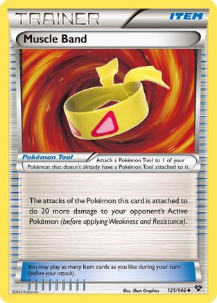 Muscle Band (121/146) [XY: Base Set]-1
