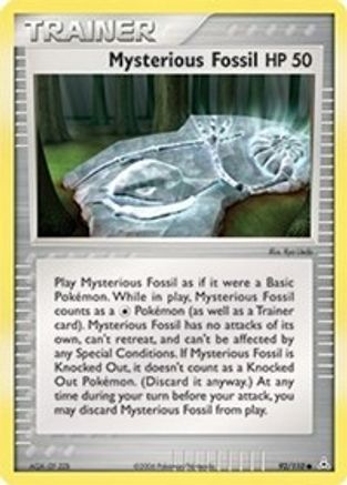 Mysterious Fossil (92/110) [EX: Holon Phantoms]-1
