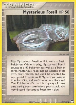 Mysterious Fossil (85/108) [EX: Power Keepers]-1