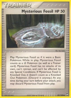 Mysterious Fossil (85/108) [EX: Power Keepers]-1