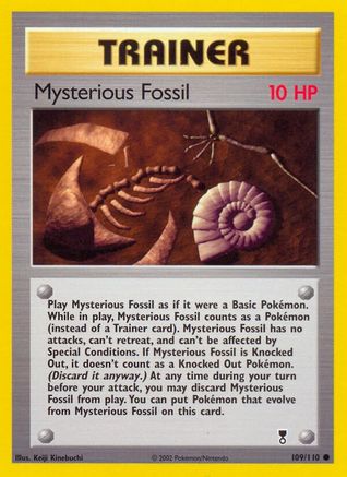 Mysterious Fossil (109/110) [Legendary Collection]-1
