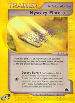 Mystery Plate Alpha (133/144) [Skyridge]-1