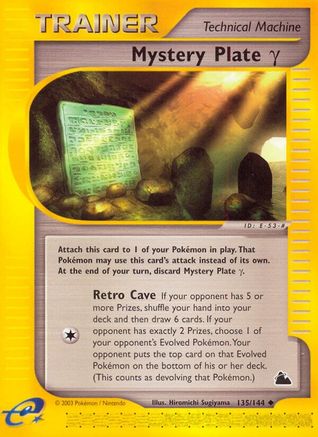 Mystery Plate Gamma (135/144) [Skyridge]-1