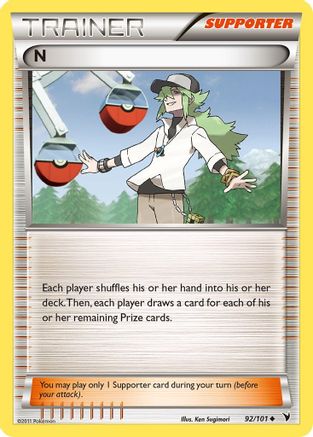 N (92/101) [Black & White: Noble Victories]-1