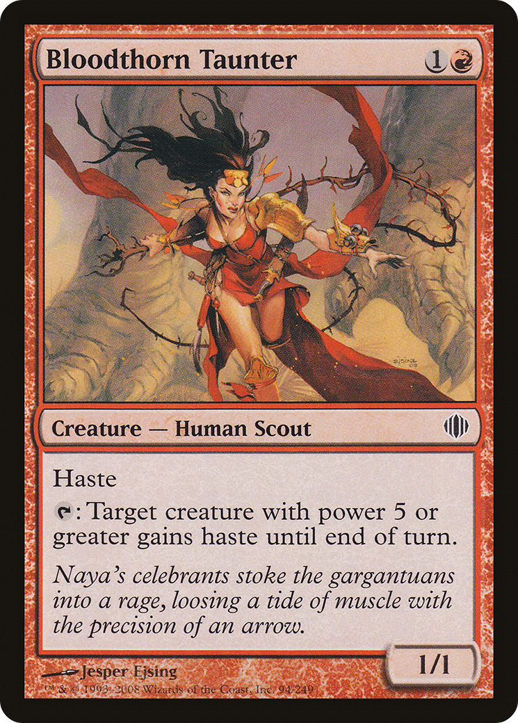 Bloodthorn Taunter [Shards of Alara]-1