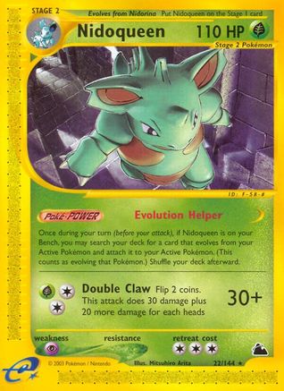 Nidoqueen (22/144) [Skyridge]-1