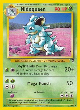 Nidoqueen (32/110) [Legendary Collection]-1