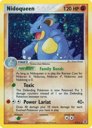 Nidoqueen (9/112) [EX: FireRed & LeafGreen]-1