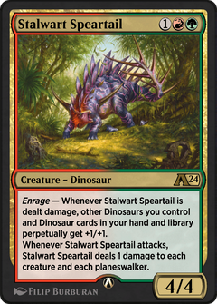 Stalwart Speartail (YLCI-029) - Alchemy: Ixalan-1