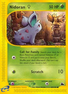 Nidoran (81/144) (Female) [Skyridge]-1