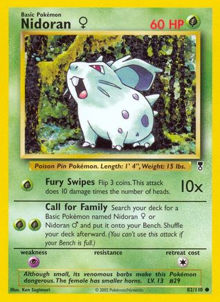 Nidoran (82/110) (Female) [Legendary Collection]-1