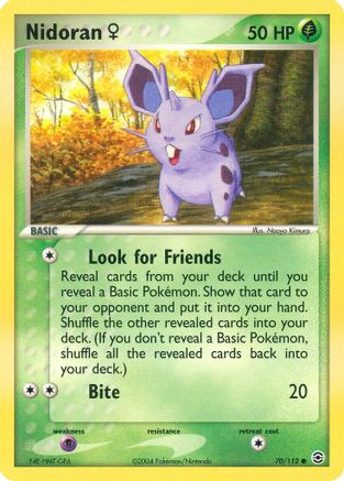 Nidoran (70/112) (Female) [EX: FireRed & LeafGreen]-1