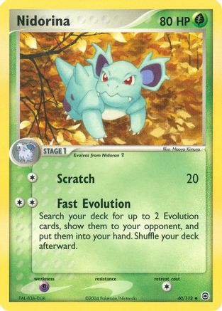 Nidorina (40/112) [EX: FireRed & LeafGreen]-1