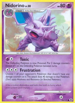 Nidorino (74/111) [Platinum: Rising Rivals]-1
