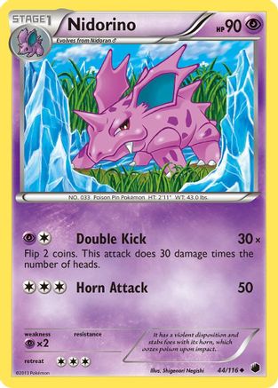 Nidorino (44/116) [Black & White: Plasma Freeze]-1