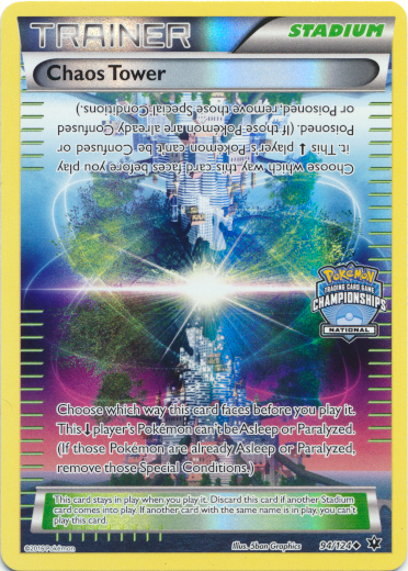 Chaos Tower (94/124) (National Championship Promo) [XY: Fates Collide]-1