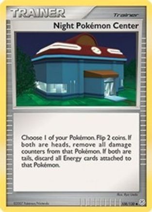 Night Pokemon Center (108/130) [Diamond & Pearl: Base Set]-1