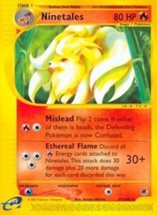 Ninetales (57/165) [Expedition: Base Set]-1