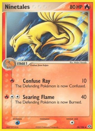 Ninetales (38/106) (Stamped) [EX: Emerald]-1