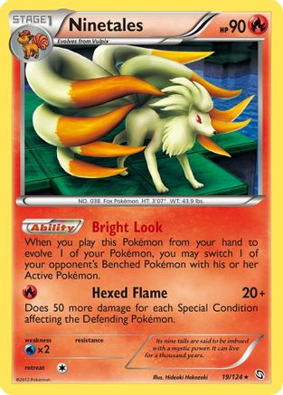 Ninetales (19/124) [Black & White: Dragons Exalted]-1
