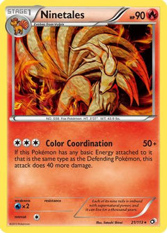 Ninetales (21/113) [Black & White: Legendary Treasures]-1