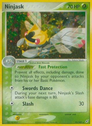 Ninjask (13/107) [EX: Deoxys]-1
