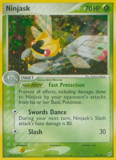 Ninjask (13/107) (Stamped) [EX: Deoxys]-1