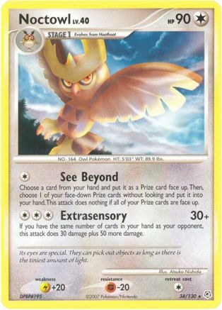 Noctowl (34/130) [Diamond & Pearl: Base Set]-1