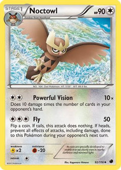 Noctowl (92/116) [Black & White: Plasma Freeze]-1