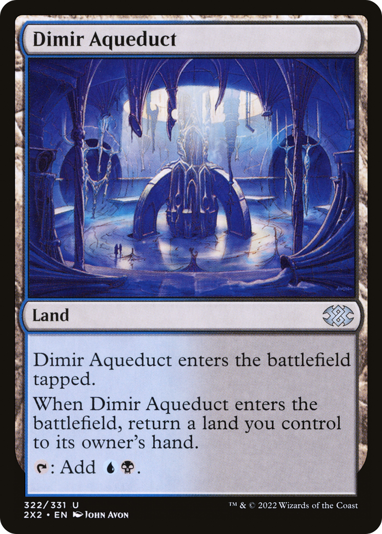 Dimir Aqueduct [Double Masters 2022]-1