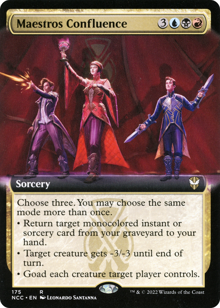 Maestros Confluence (Extended Art) [Streets of New Capenna Commander]-1