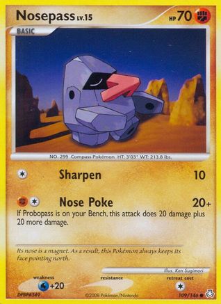 Nosepass (109/146) [Diamond & Pearl: Legends Awakened]-1