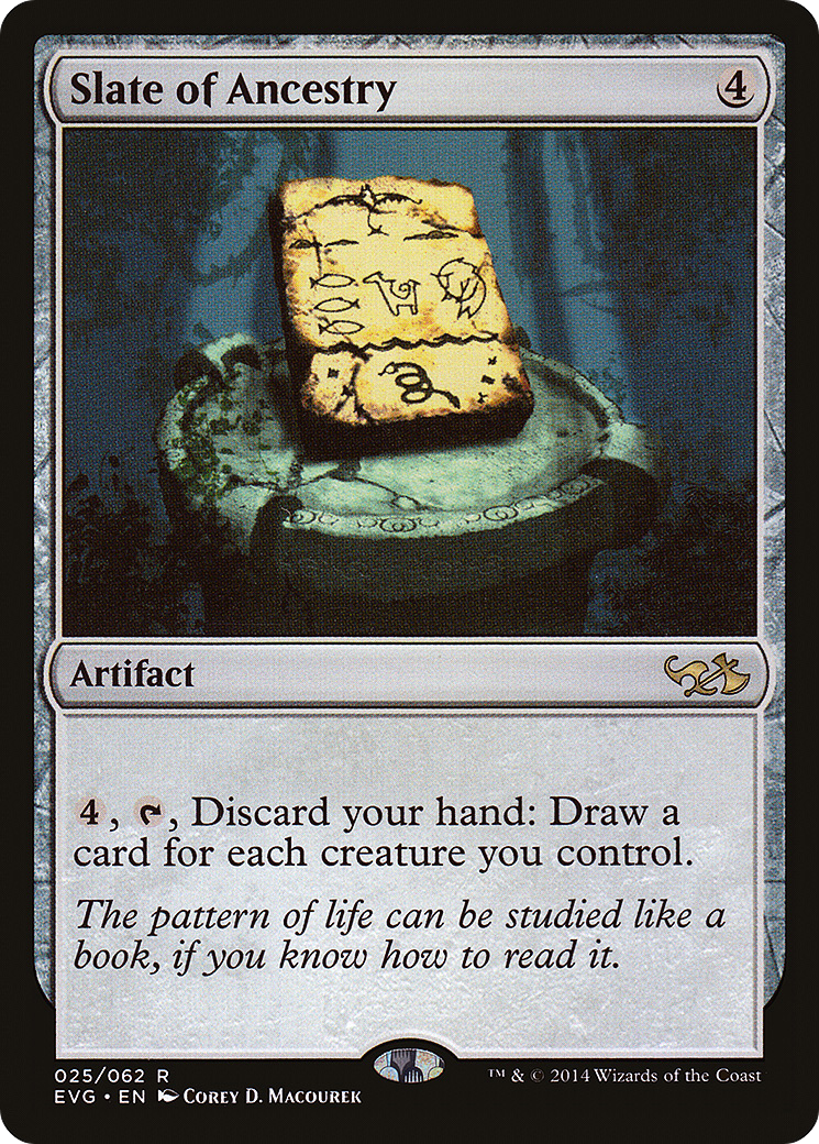 Slate of Ancestry (Elves vs. Goblins) [Duel Decks Anthology]-1