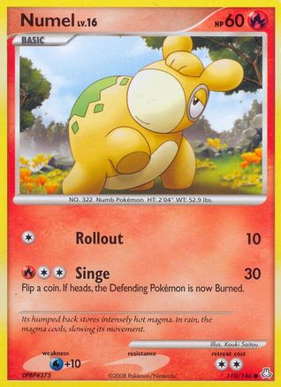 Numel (110/146) [Diamond & Pearl: Legends Awakened]-1