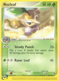 Nuzleaf (48/100) [EX: Sandstorm]-1