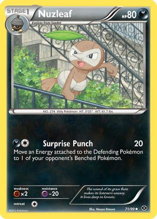 Nuzleaf (71/99) [Black & White: Next Destinies]-1