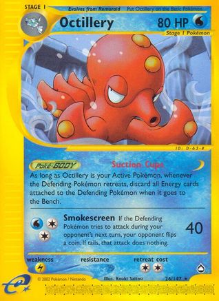 Octillery (26/147) [Aquapolis]-1