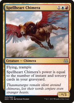 Spellheart Chimera [Duel Decks: Mind vs. Might]-1