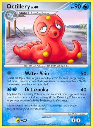 Octillery (58/127) [Platinum: Base Set]-1