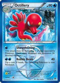 Octillery (19/101) [Black & White: Plasma Blast]-1