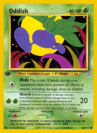 Oddish (68/111) [Neo Genesis Unlimited]-1