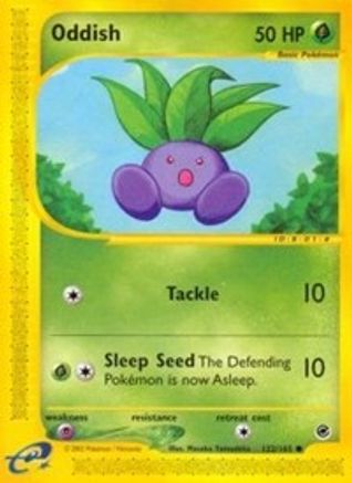 Oddish (122/165) [Expedition: Base Set]-1