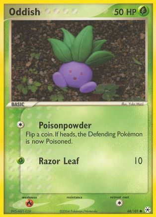 Oddish (68/101) [EX: Hidden Legends]-1