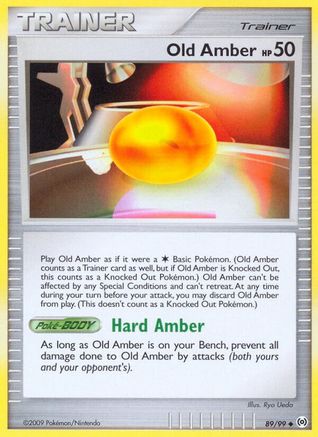 Old Amber (89/99) [Platinum: Arceus]-1