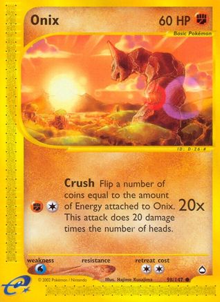 Onix (98/147) [Aquapolis]-1